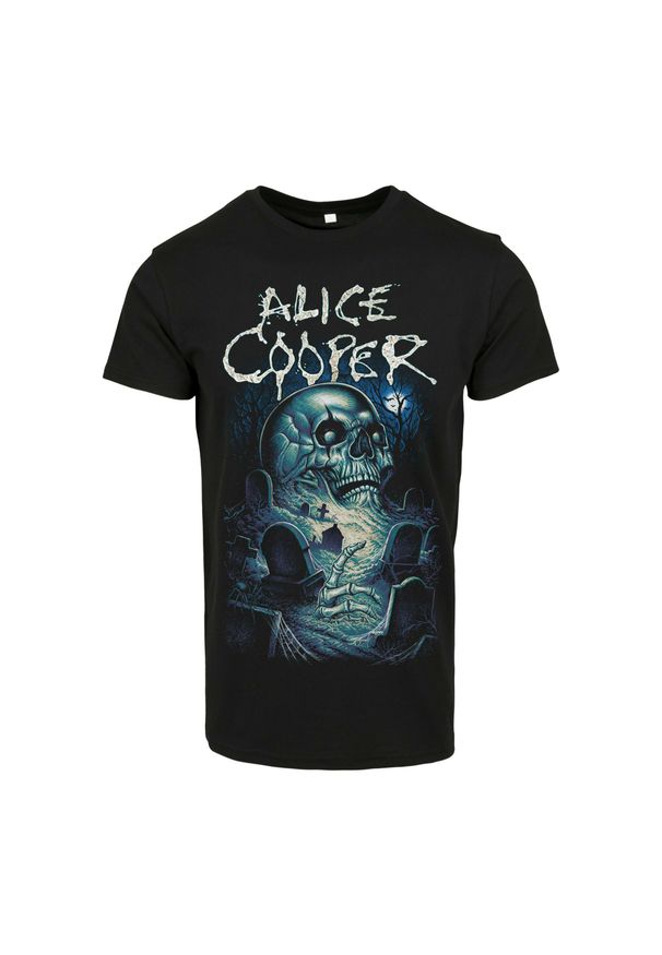 Koszulka Urban Classics Alice Cooper Graveyard Blue. Kolor: czarny