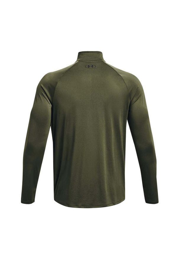 Bluza szybkoschnąca męska Under Armour Tech 2.0 1/2 Zip Long Sleeve. Kolor: zielony. Długość rękawa: długi rękaw