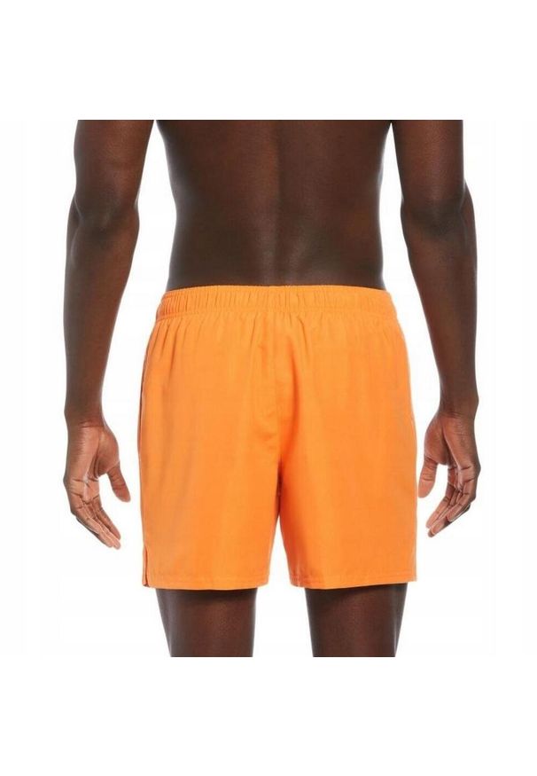 Nike - Męskie Szorty Kąpielowe Volley Essential. Kolor: pomarańczowy, wielokolorowy, żółty. Styl: sportowy