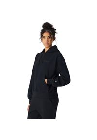 Bluza damska Champion Hooded Sweatshirt 117785. Kolor: czarny. Sport: turystyka piesza