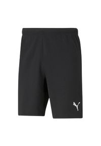 Puma - Męskie Spodenki TeamRISE. Kolor: czarny