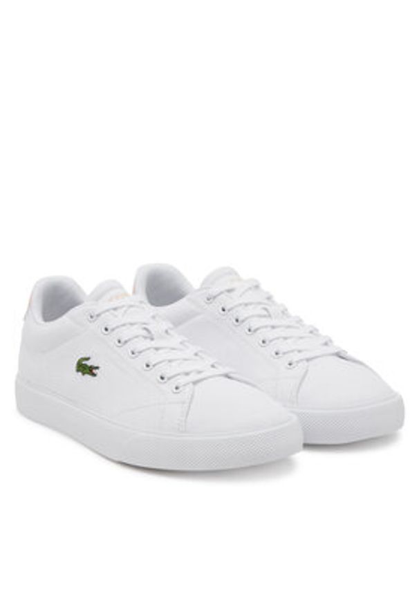 Lacoste Sneakersy 7-49CFA0004 Biały. Kolor: biały. Materiał: materiał