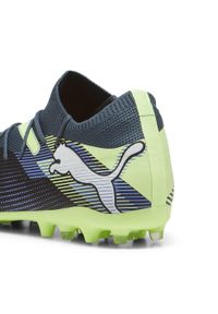 Puma - Buty piłkarskie FUTURE 7 MATCH MG PUMA Gray Skies White Fizzy Apple Yellow. Kolor: wielokolorowy, szary, biały, żółty. Sport: piłka nożna #2