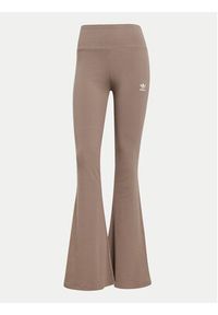 Adidas - adidas Legginsy Essentials JC9023 Beżowy Flare Fit. Kolor: beżowy. Materiał: bawełna #4