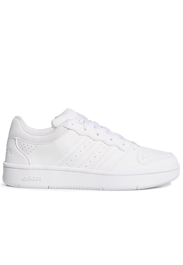 Adidas - Buty damskie adidas Sportswear Hoops Classic KI1037 - białe. Zapięcie: sznurówki. Kolor: biały. Materiał: materiał, syntetyk, guma. Szerokość cholewki: normalna