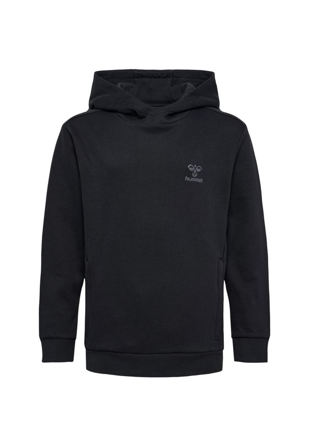 Bluza z kapturem dla dzieci Hummel Off-Grid. Typ kołnierza: kaptur. Kolor: czarny. Sport: piłka ręczna