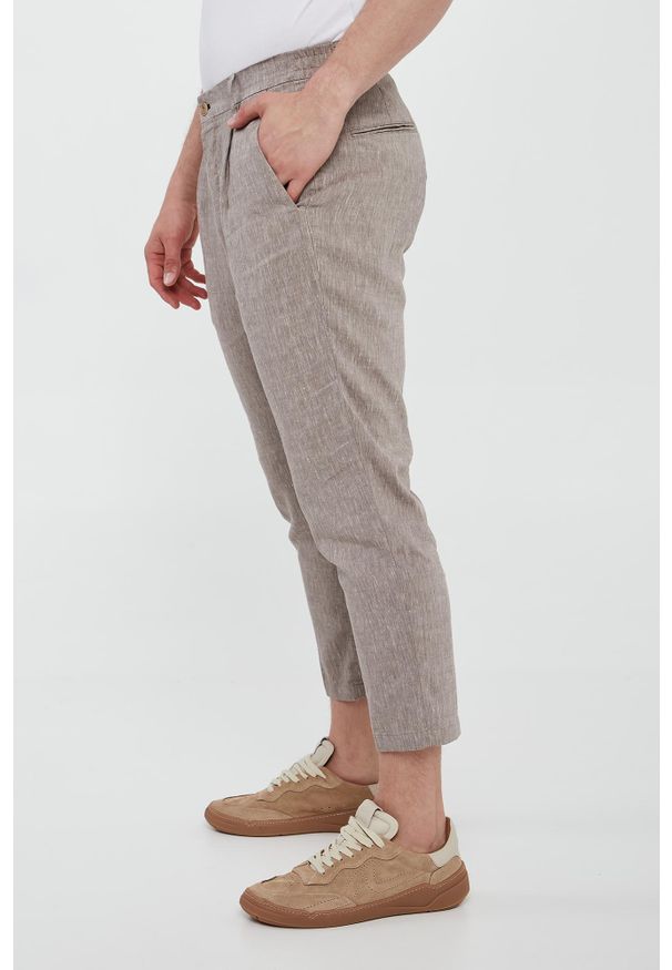 JOOP! Jeans - Spodnie męskie lniane Lead2-W JOOP! JEANS. Materiał: len