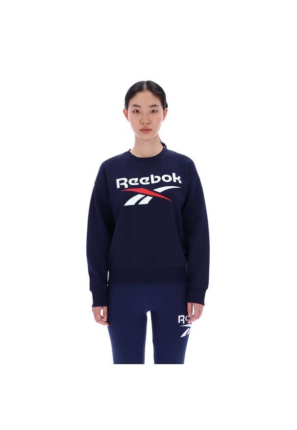 Bluza damska Reebok Gym & Pilates. Materiał: polar, materiał, prążkowany, bawełna. Sport: joga i pilates