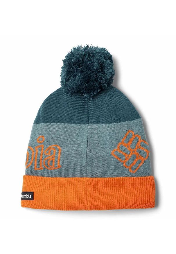 columbia - Czapka Zimowa Unisex Columbia Polar Powder II Beanie. Kolor: pomarańczowy. Materiał: polar. Sezon: zima. Styl: sportowy