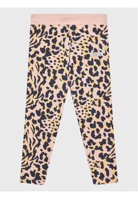 Puma Legginsy Alpha 670221 Różowy Tight Fit. Kolor: różowy. Materiał: bawełna