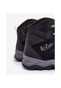 Buty Trekkingowe Trapery Męskie Lee Cooper LCJ-23-01-2045M Czarne. Kolor: czarny. Materiał: guma, polar, materiał, skóra. Sezon: jesień