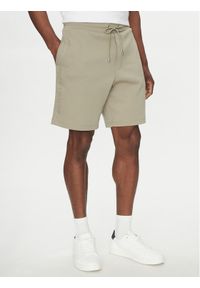 Michael Kors Szorty sportowe CR552G15MF Beżowy Regular Fit. Kolor: beżowy. Materiał: bawełna. Styl: sportowy #1