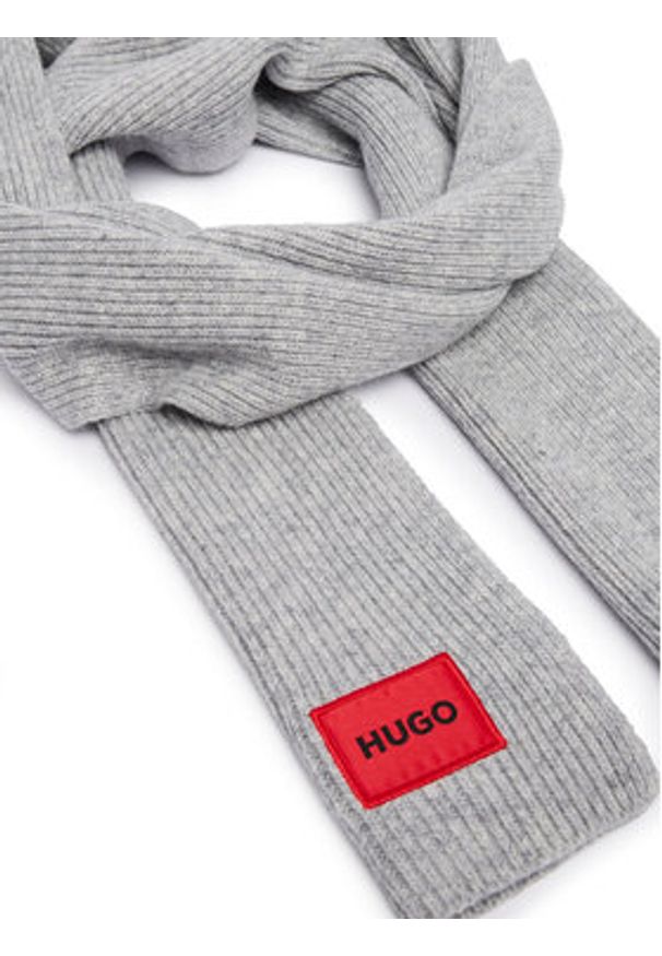 Hugo Szalik Saffa 50502605 Szary. Kolor: szary. Materiał: wełna