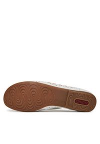 Rieker Mokasyny L6396-80 Biały. Kolor: biały. Materiał: skóra