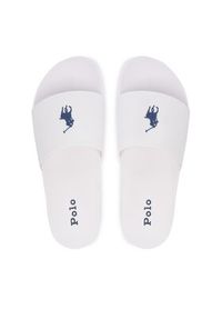 Polo Ralph Lauren Klapki RL04957101 Biały. Kolor: biały. Materiał: syntetyk #3