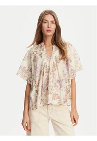 TwinSet - TWINSET Bluzka 251TT2156 Kolorowy Relaxed Fit. Materiał: bawełna. Wzór: kolorowy