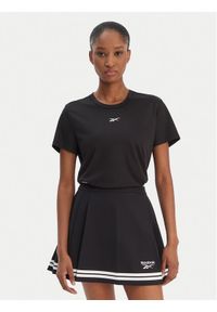 Reebok T-Shirt Essential RK25608CCW Czarny Regular Fit. Kolor: czarny. Materiał: syntetyk #1