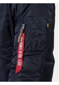 Alpha Industries Kurtka bomber Ma-1 Vf 59 Long 168100 Granatowy Slim Fit. Kolor: niebieski. Materiał: syntetyk #4