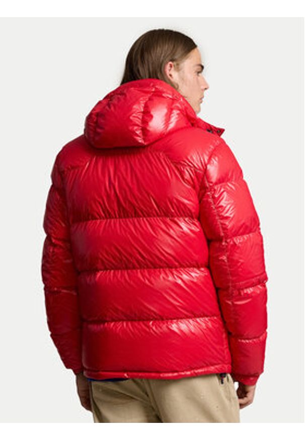 Polo Ralph Lauren Kurtka puchowa 710950912002 Czerwony Regular Fit. Typ kołnierza: polo. Kolor: czerwony. Materiał: syntetyk