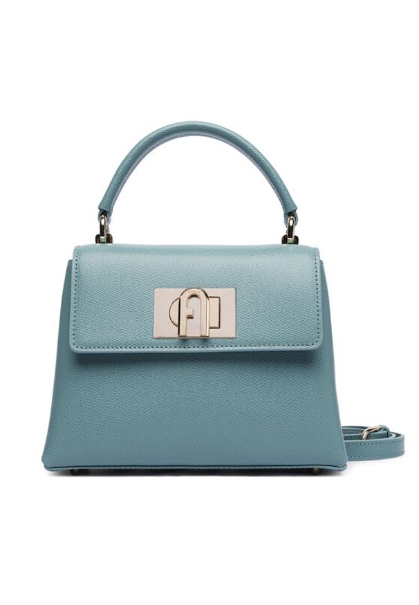 Furla Torebka 1927 Mini WB00109 ARE000 BG 4896S Niebieski jasny. Kolor: niebieski. Materiał: skórzane