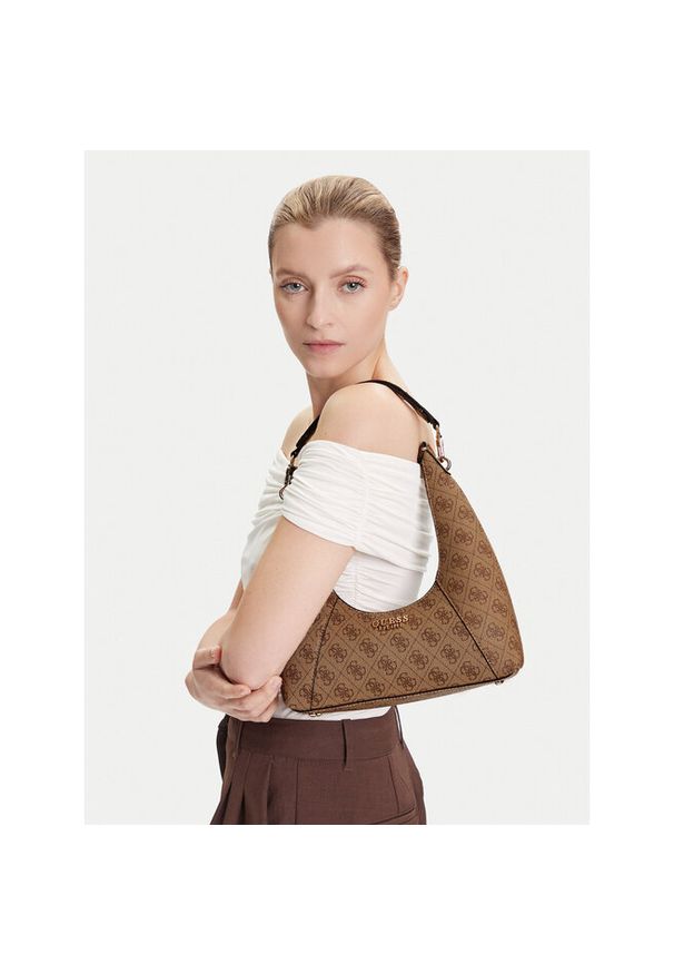 Torebka Guess. Kolor: beżowy