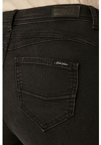 Cross Jeans - Jeansy Judy. Stan: podwyższony. Kolor: czarny. Materiał: bawełna, poliester, denim, elastan. Wzór: gładki #4