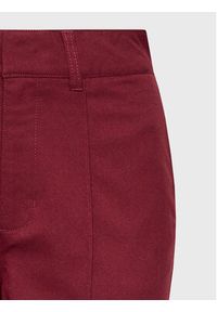 Brixton Spodnie materiałowe Retro 04293 Bordowy Regular Fit. Kolor: czerwony. Materiał: materiał, syntetyk. Styl: retro