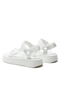 Calvin Klein Jeans Sandały Sandal Velcro Webbing Dc YW0YW01353 Biały. Kolor: biały. Materiał: materiał #5