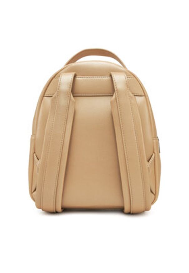 Love Moschino - LOVE MOSCHINO Plecak JC4197PP1MKD196A Złoty. Kolor: złoty. Materiał: skóra