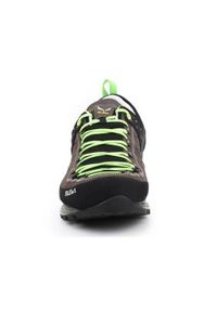 Buty trekkingowe męskie Salewa MS Mtn Trainer 2 L. Zapięcie: sznurówki. Kolor: brązowy, wielokolorowy, zielony. Materiał: materiał, syntetyk. Szerokość cholewki: normalna