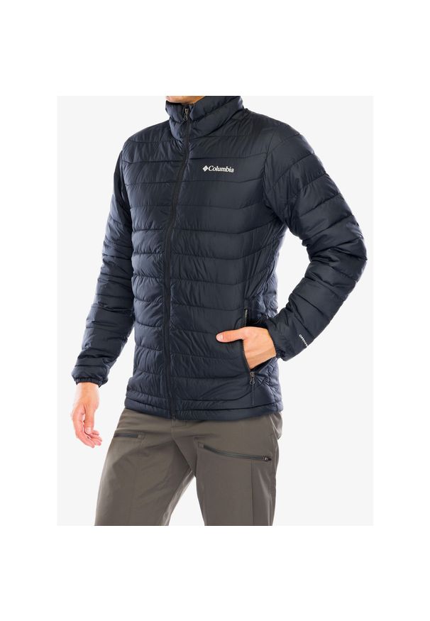columbia - Kurtka ocieplana męska Columbia Powder Lite II Jacket. Kolor: czarny. Sport: turystyka piesza