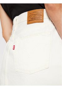 Levi's® Spódnica jeansowa Decon 77882-0010 Biały Regular Fit. Kolor: biały. Materiał: jeans #2