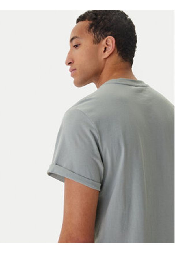 G-Star RAW - G-Star Raw T-Shirt Lash D16396-B353 Zielony Regular Fit. Kolor: zielony. Materiał: bawełna