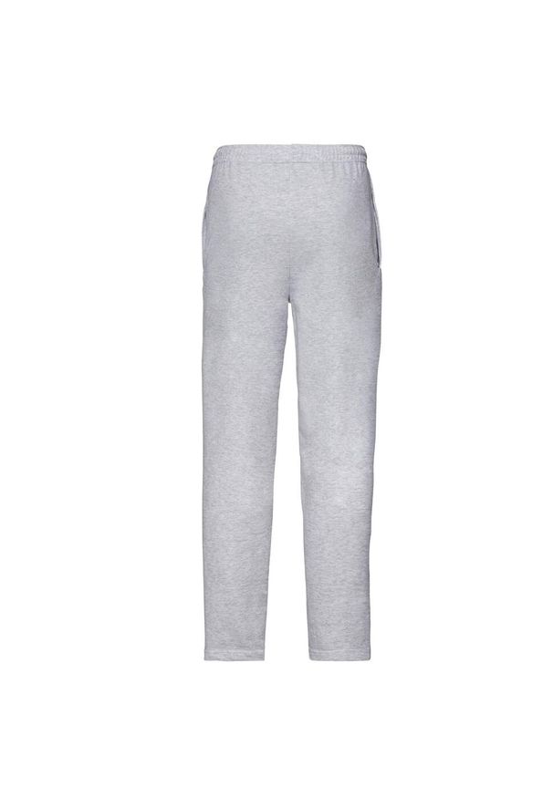 FRUIT OF THE LOOM - Męskie Lekkie Spodnie Do Joggingu. Kolor: szary. Sport: bieganie