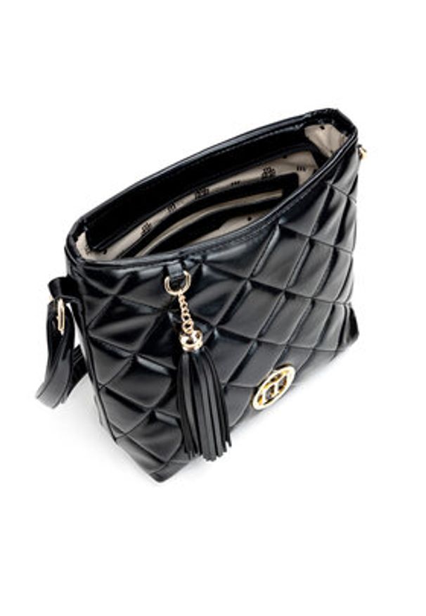 Monnari Torebka BAG4080-M20 Czarny. Kolor: czarny. Materiał: skórzane