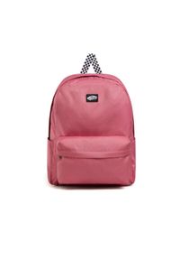 Vans - VANS OLD SKOOL BACKPACK Rose. Kolor: czerwony. Materiał: tkanina #1