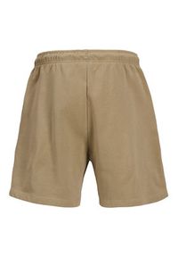 Jack & Jones - Jack&Jones Szorty sportowe Gordon 12268448 Beżowy Regular Fit. Kolor: beżowy. Materiał: bawełna. Styl: sportowy #3