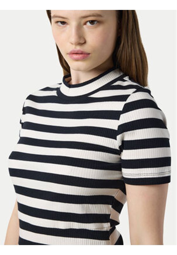 Noisy may - Noisy May Sukienka codzienna Elinor 27033179 Beżowy Regular Fit. Okazja: na co dzień. Kolor: beżowy. Materiał: bawełna. Typ sukienki: proste. Styl: casual