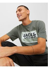Jack & Jones - Jack&Jones T-Shirt Logan 12253442 Zielony Standard Fit. Kolor: zielony. Materiał: bawełna #3
