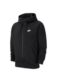 Bluza sportowa męska Nike Sportswear Club. Typ kołnierza: kaptur. Kolor: czarny, wielokolorowy