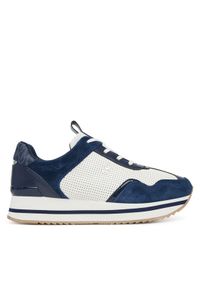 MICHAEL Michael Kors Sneakersy Raina 43R6RNFS1L Granatowy. Kolor: niebieski. Materiał: skóra #1