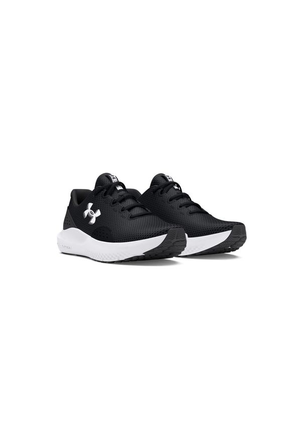 Buty do chodzenia damskie Under Armour 3027007001. Kolor: czarny. Materiał: materiał, syntetyk. Szerokość cholewki: normalna. Sport: turystyka piesza
