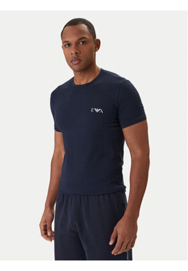 Emporio Armani Underwear Komplet t-shirtów EM001849 AF20668 M0053 Kolorowy Slim Fit. Materiał: bawełna. Wzór: kolorowy