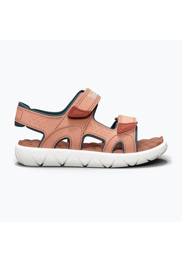 Sandały dziecięce Timberland Perkins Row 2 Strap. Kolor: pomarańczowy