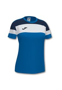 Koszulka do piłki nożnej damska Joma Crew IV. Kolor: niebieski, wielokolorowy, biały. Sport: piłka nożna #1