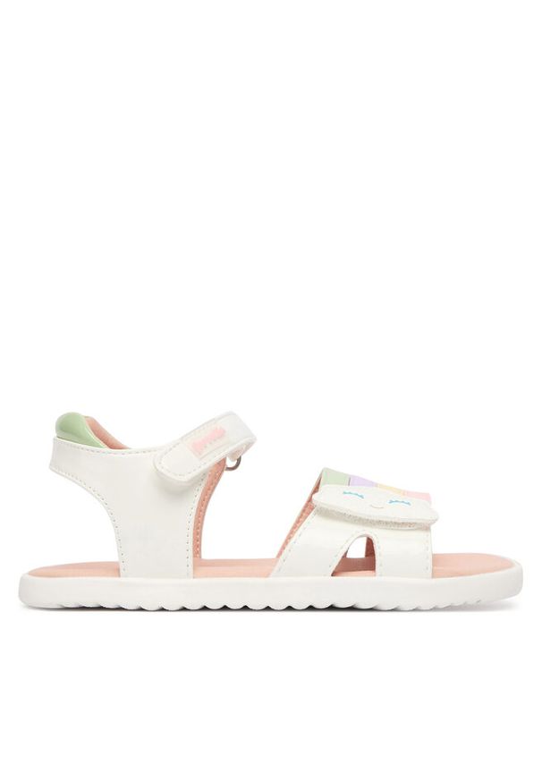 Sandały Garvalin. Kolor: biały