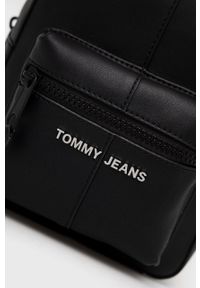 Tommy Jeans plecak AW0AW11831.9BYY damski kolor czarny mały gładki. Kolor: czarny. Wzór: gładki #4