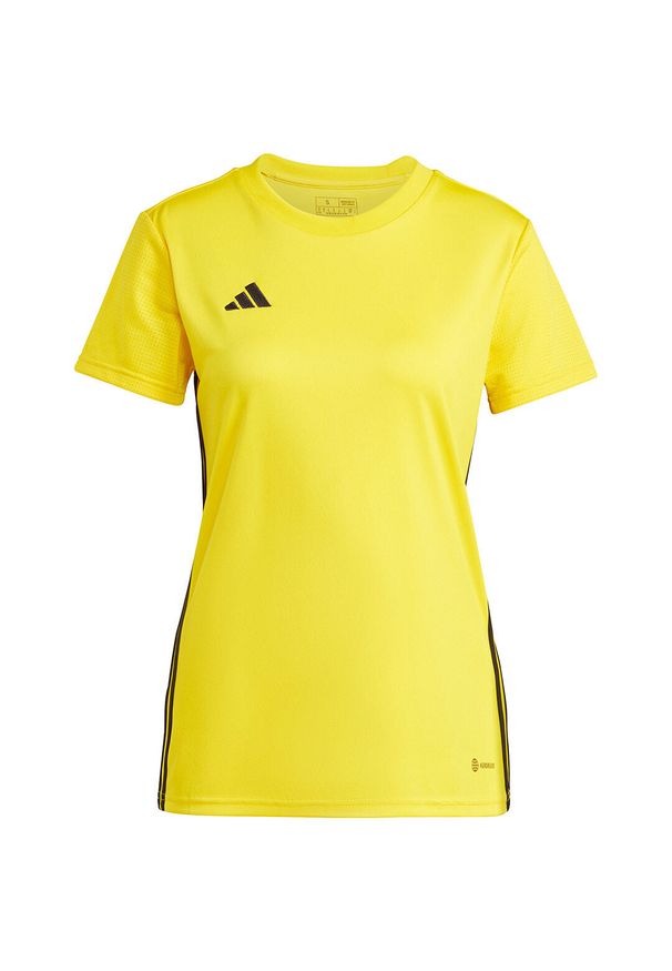 Adidas - Koszulka damska adidas Tabela 23 Jersey. Kolor: żółty. Materiał: jersey