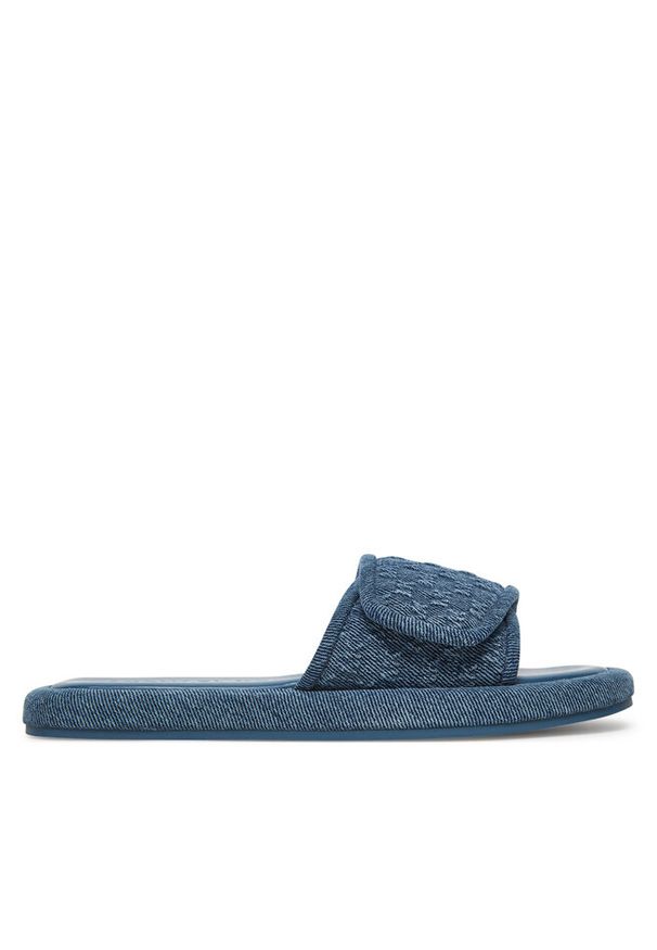 Klapki MICHAEL Michael Kors. Kolor: niebieski