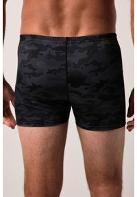 JAY-PI - Męskie Kąpielówki beachwear moro do rozm. 8XL. Kolekcja: plus size. Kolor: czarny. Materiał: poliamid, materiał, elastan. Wzór: moro #2